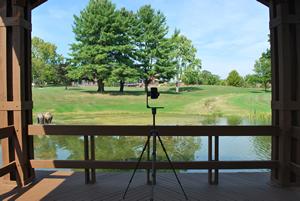 Skidmore College Pond in July